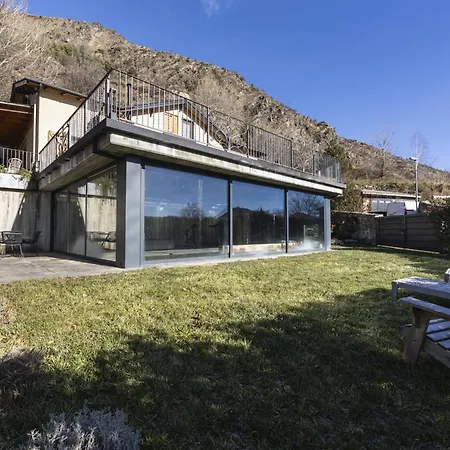 Casa Con Vistas Espectaculares, Jardin Y Bbq 10 Personas * Latour-de-Carol