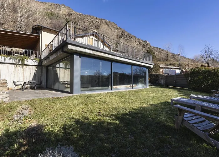Casa Ideal 10 Personas Con Jardin Y Bbq * Latour-de-Carol